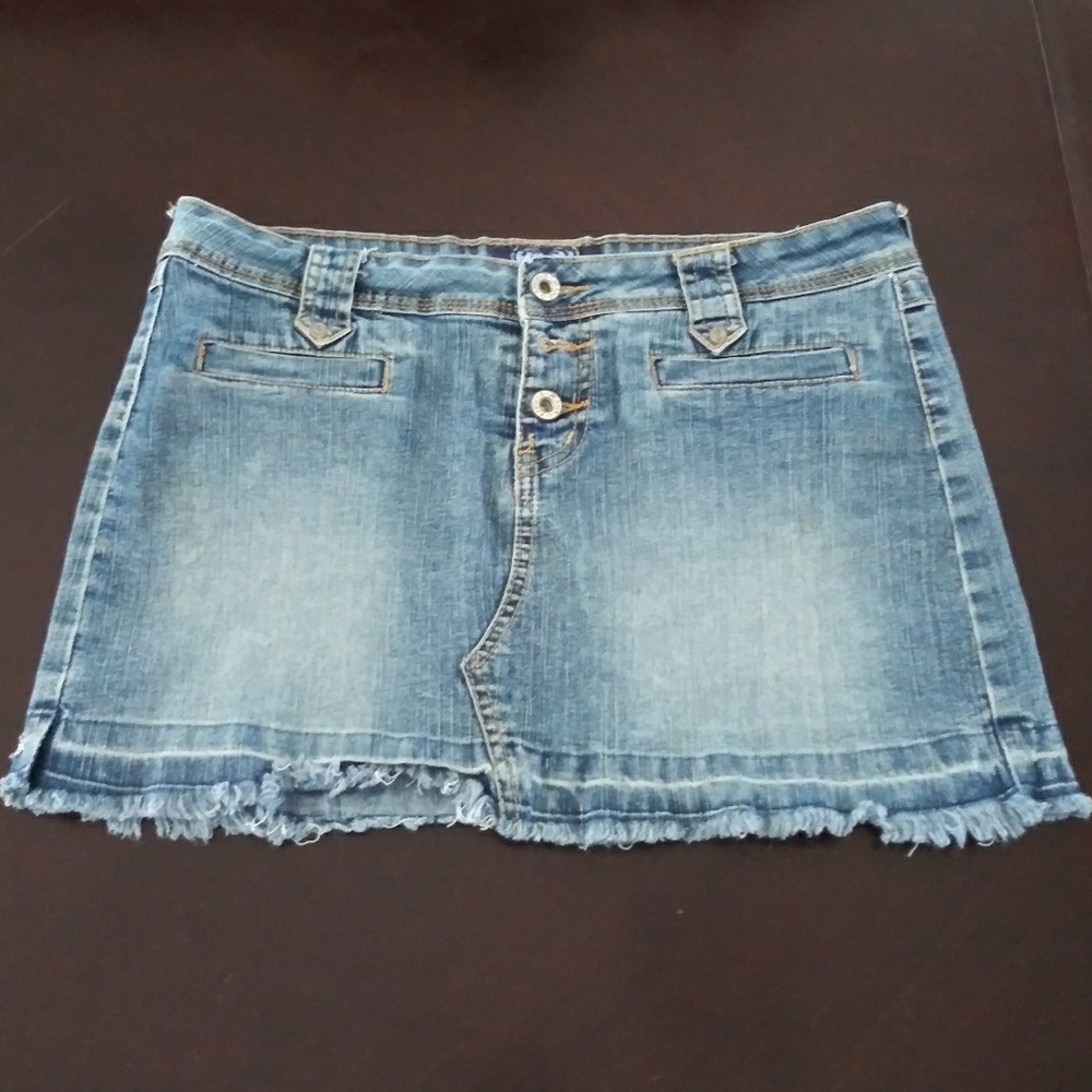 Angels Jean Skirt